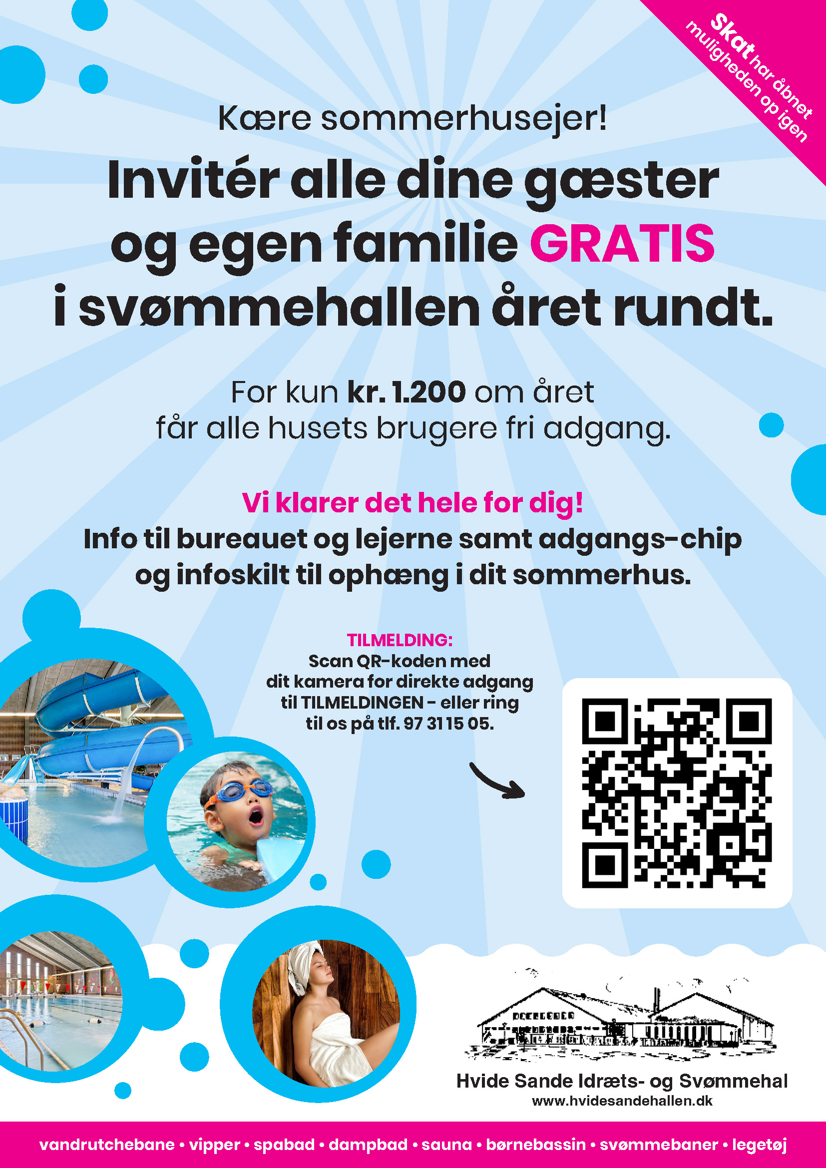 Tilmeld dit sommerhus